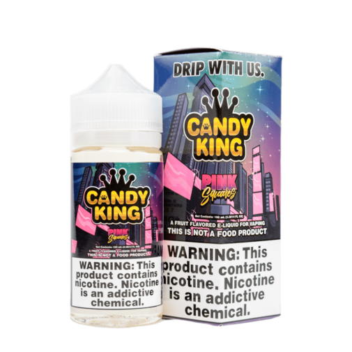 Pink Squares by Candy King | 100ml Shortfill