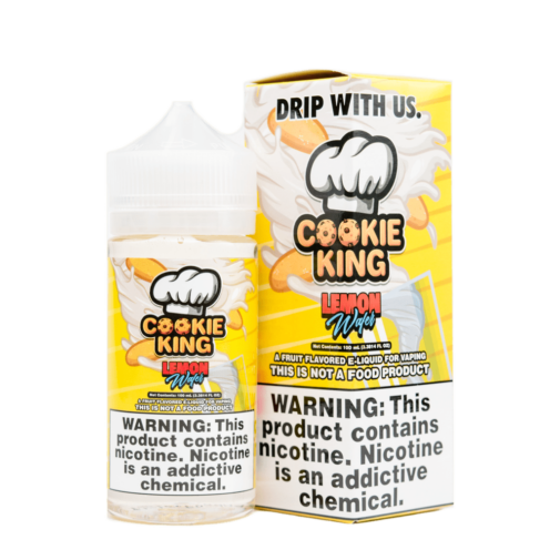 Lemon Wafer by Cookie King | 100ml Shortfill