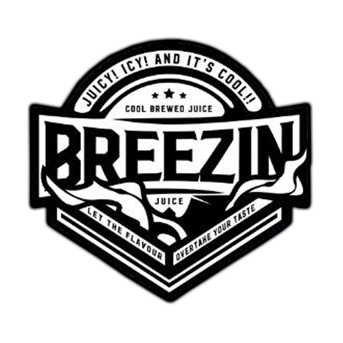 Breezin Logo for Mango ICE and Pineapple ICE
