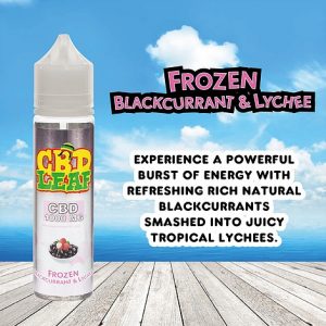 Frozen Blackcurrant & Lychee by CBD LEAF 50ml
