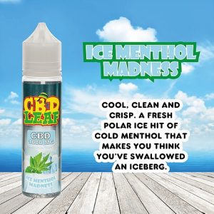 Ice Menthol Madness by CBD LEAF 50ml