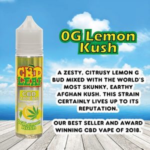 OG Lemon Kush by CBD LEAF 50ml