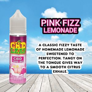 Pink Fizz Lemonade by CBD LEAF 50ml