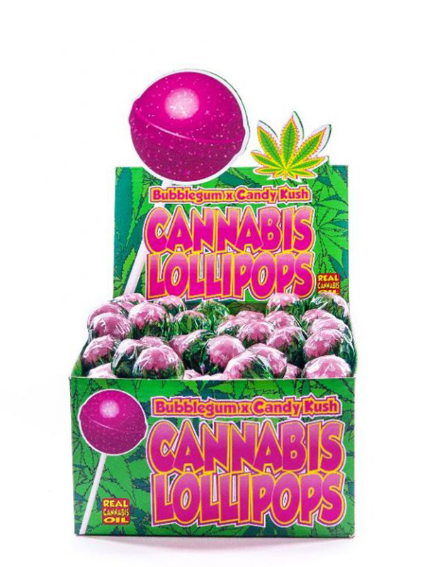Cannabis Lollipops - Bubblegum x Candy Kush
