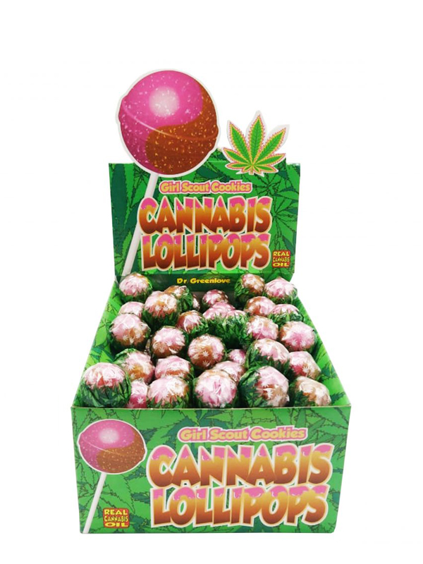 Cannabis Lollipops - Girl scout cookies