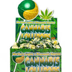 Cannabis Lollipops - Northen Lights x Pineapple Express