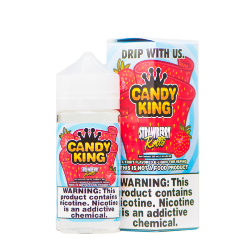 Strawberry Rolls by Candy King | 100ml Shortfill