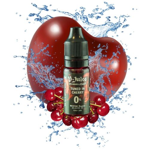 Tuned in Cherry by V-Juice | 10ml Bottle