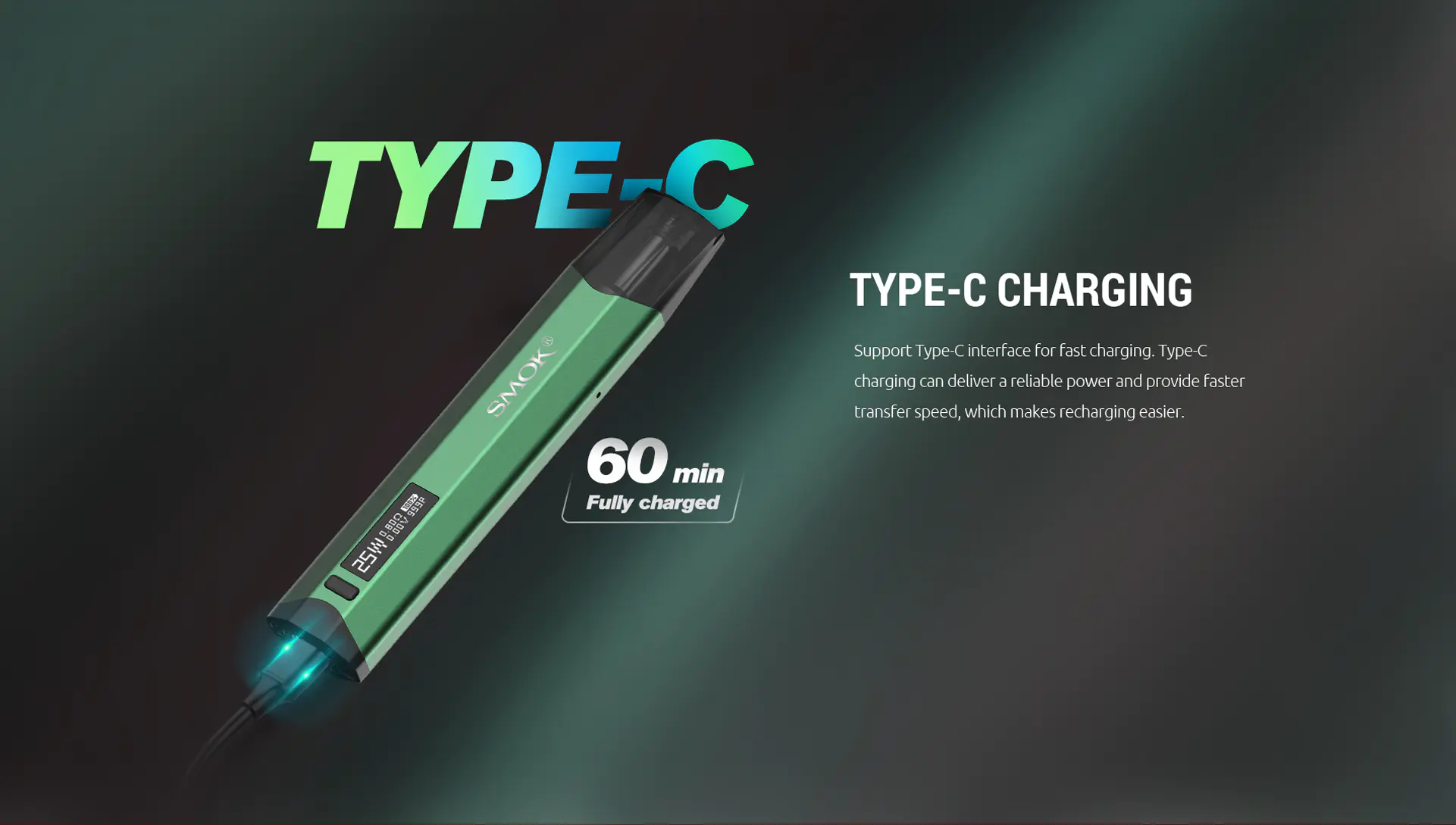 Type C Charging - Smok N-Fix Kit