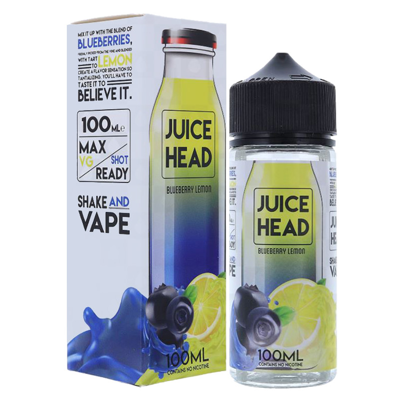 Juice Head 100ml Shortfill Blueberry Lemon