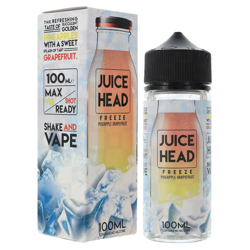 Juice Head 100ml Shortfill Pineapple Grapefruit Ice