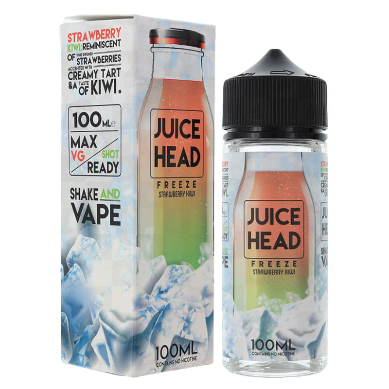 Juice Head 100ml Shortfill Strawberry Kiwi Ice