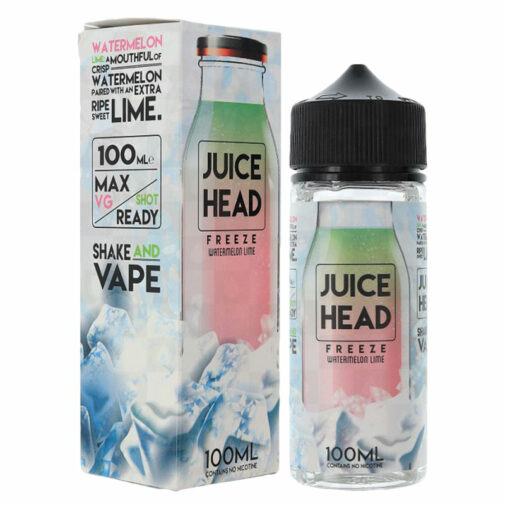 Juice Head 100ml Shortfill Watermelon Lime Ice