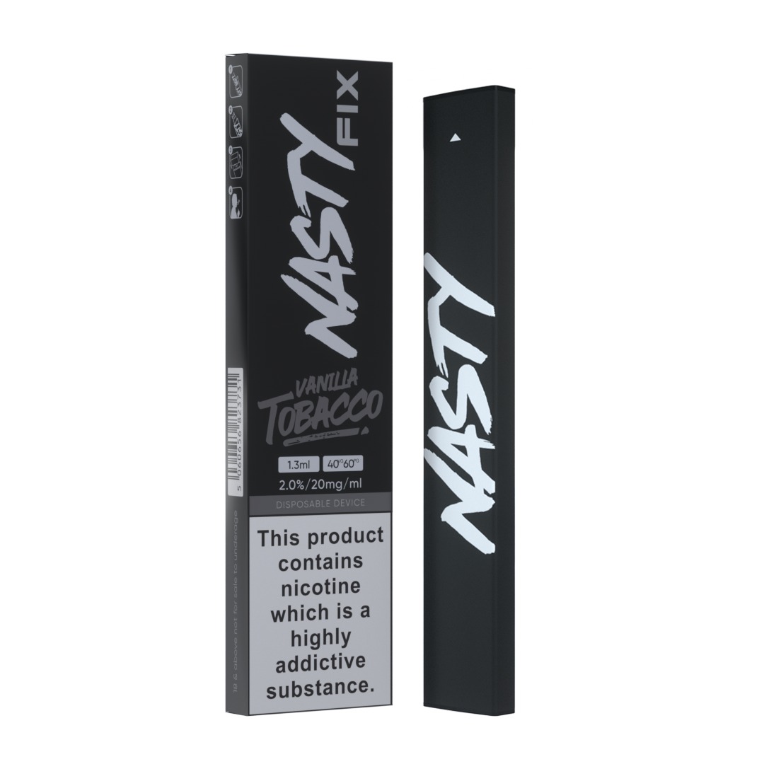 Vanilla Tobacco By Nasty Fix - Disposable Pod System