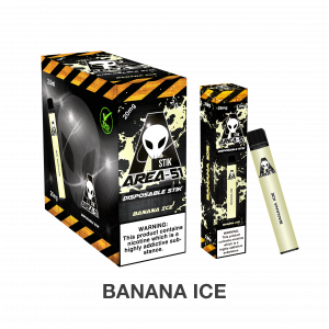 Banana Ice by Area 51 Disposable Stix