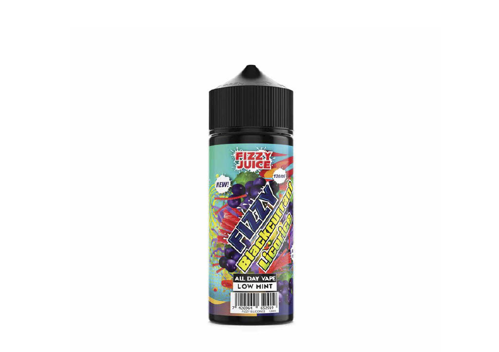 Blackcurrant Licorice by Fizzy Juice 100ml