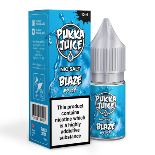 Blaze No Ice by Pukka Salt 10ml