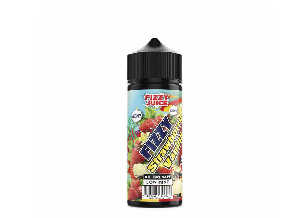 Strawberry Vanilla by Fizzy Juice 100ml