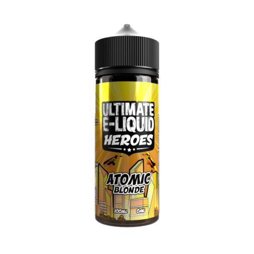 Atomic Blonde by Ultimate E-Liquid Heros 100ml Shortfill