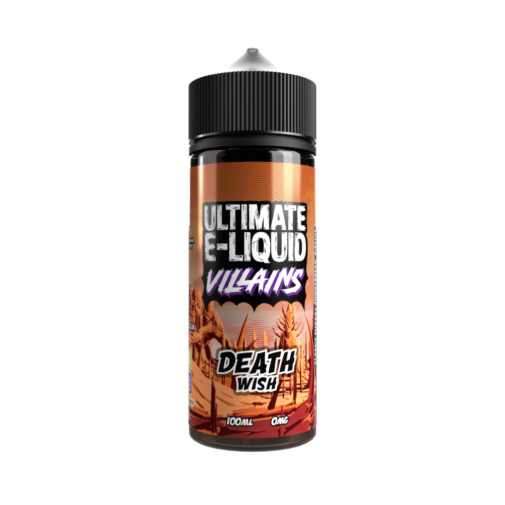 Death Wish by Ultimate E-Liquid Villians 100ml Shortfill