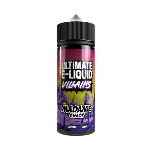 Madame Chaos by Ultimate E-Liquid Villians 100ml Shortfill