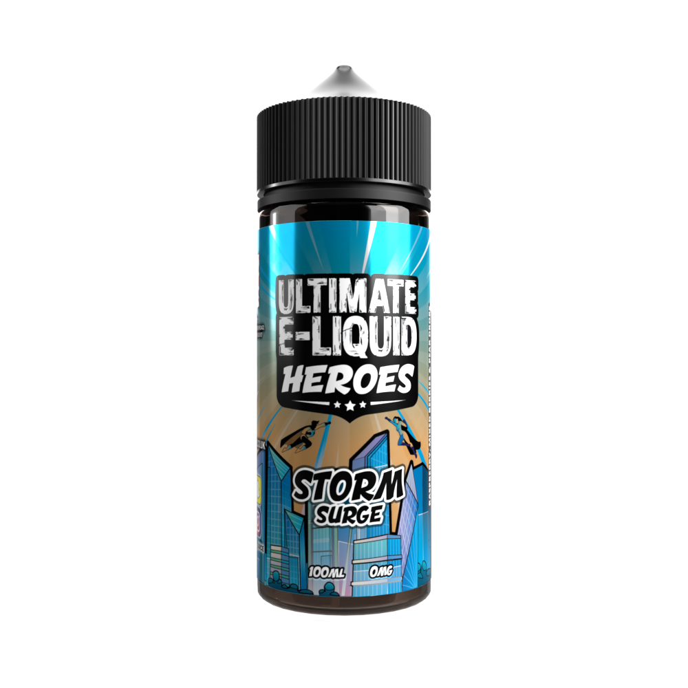 Storm Surge by Ultimate E-Liquid Heros 100ml Shortfill