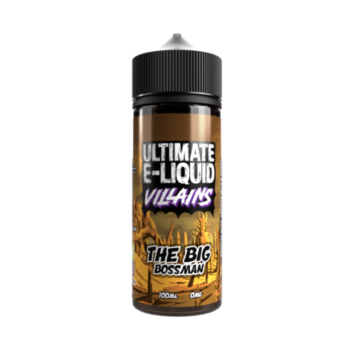 The Big Bossman by Ultimate E-Liquid Villians 100ml Shortfill