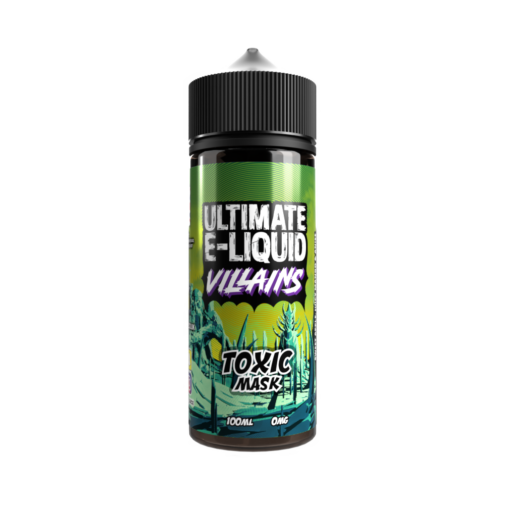 Toxic Mask by Ultimate E-Liquid Villians 100ml Shortfill