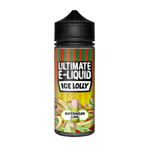 Watermelon Lime by Ultimate E-Liquid Ice Lolly