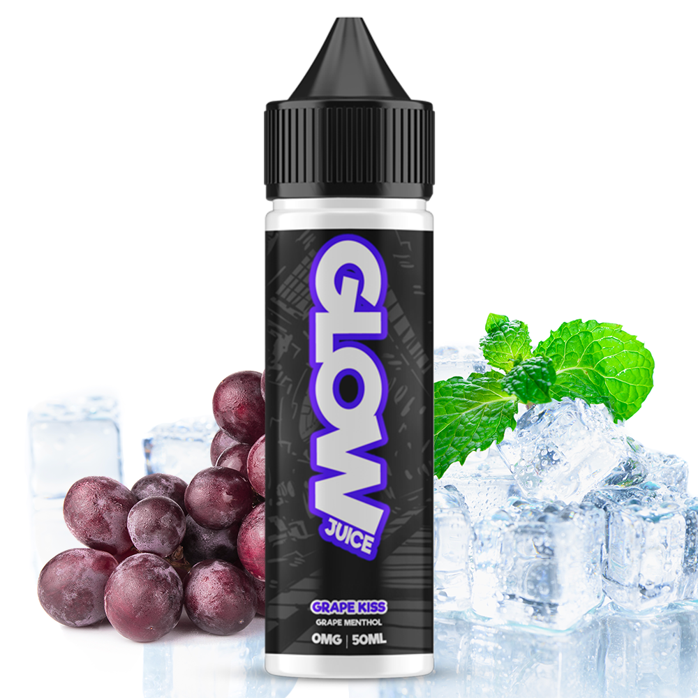 Grape Kiss by Glow Juice 50ml Shortfill
