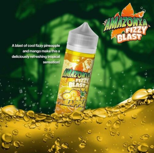 Pineapple by Amazonia Fizzy Blast 100ml