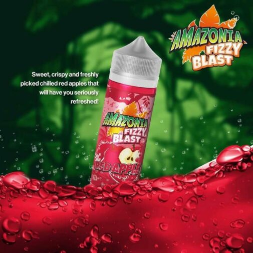 Red Apple by Amazonia Fizzy Blast 100ml