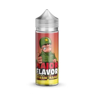 Straw-Nana by Major Flavor 100ml Shortfill