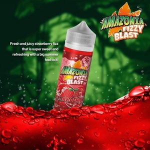 Strawberry by Amazonia Fizzy Blast 100ml