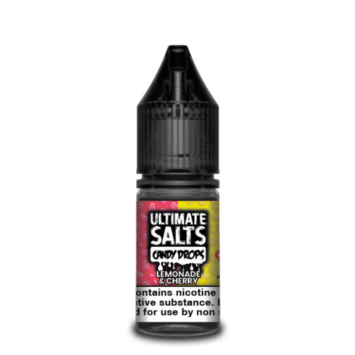 ULTIMATE SALTS CANDY DROPS LEMONADE & CHERRY