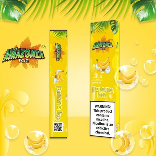 Banana Ice by Amazonia 300 Puff