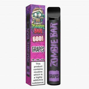 Grapes by Zombie Bar 600 Puff