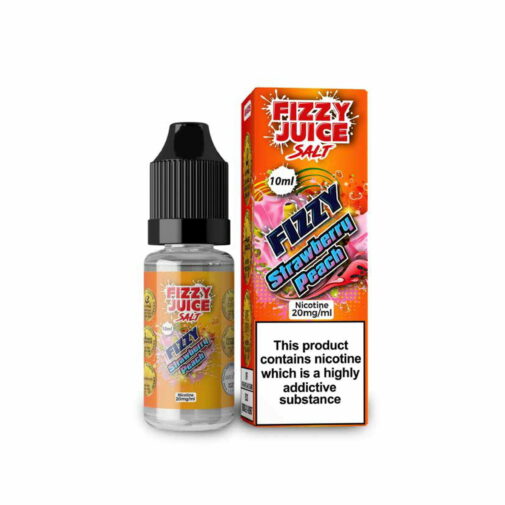 Strawberry Peach by Fizzy Juice Salt 10ml