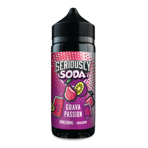 Guava Passion Seriously Soda 100ml Bottle