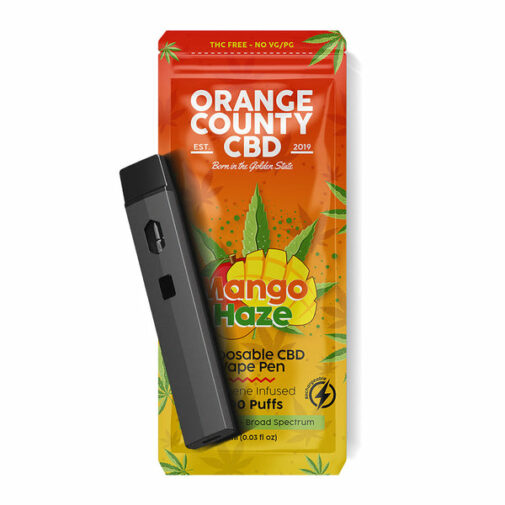 Mango Haze by Orange County CBD Disposables - Front