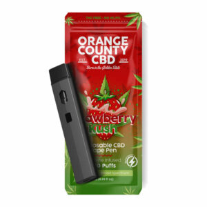Strawberry Kush by Orange County CBD Disposables - Front