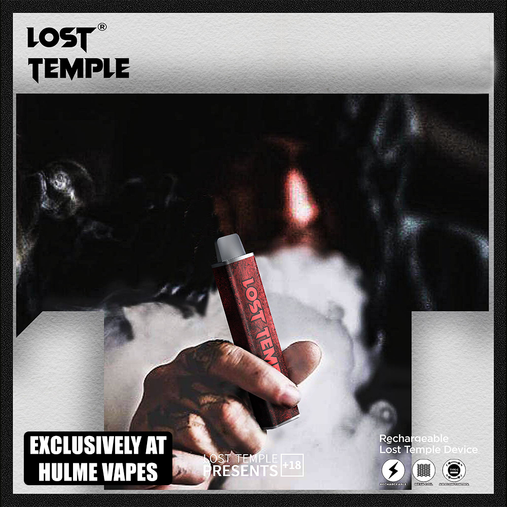 LOST TEMPLE Disposable Banner Hulme Vapes