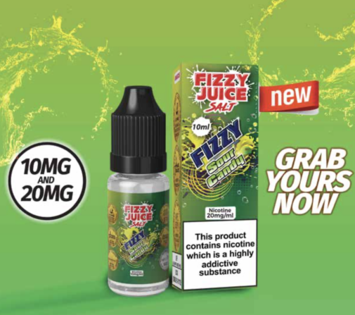 Sour Candy by Fizzy Juice Salt 10ml