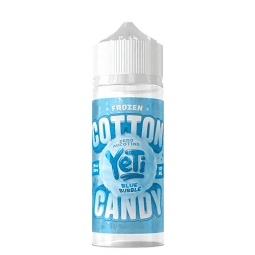 Blue Bubble by Yeti Frozen Cotton Candy 100ml Shortfill