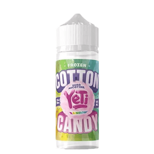 Rainbow by Yeti Frozen Cotton Candy 100ml Shortfill