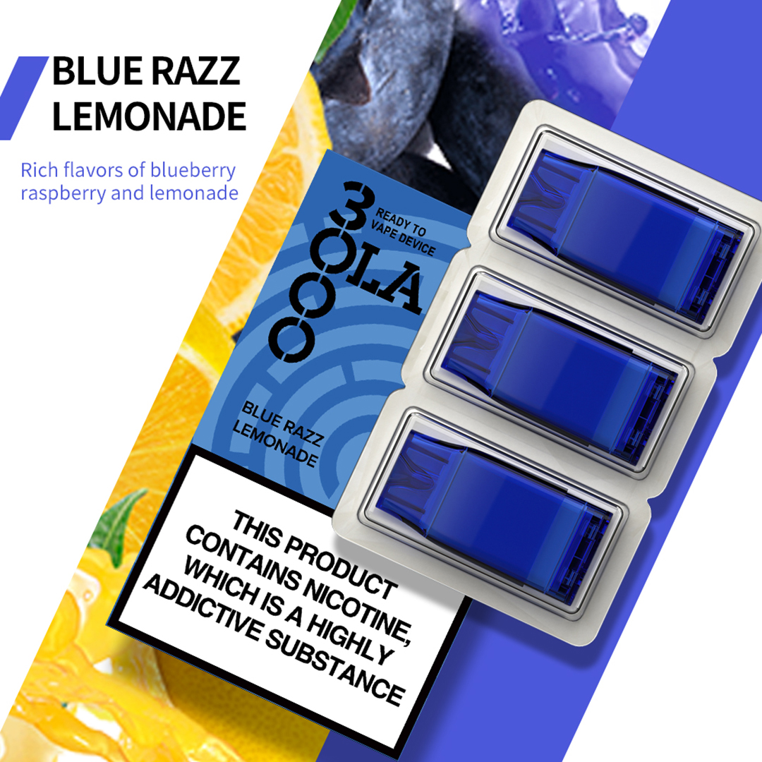Blue razz lemonade By SMPO OLA 3000 2