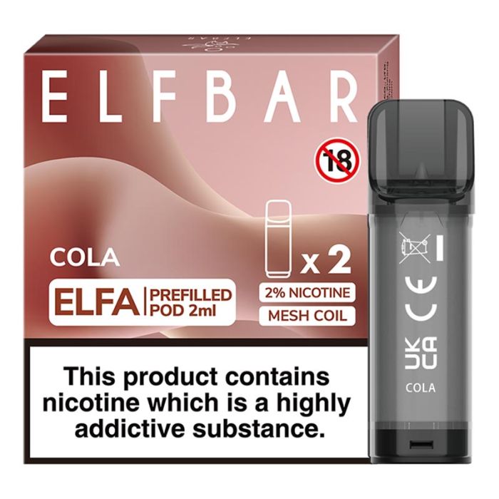 Cola by Elfa Pods Elf Bar