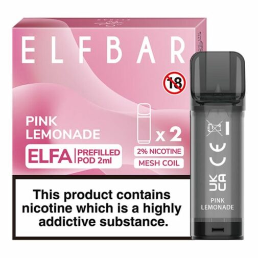 Pink Lemonade by Elfa Pods Elf Bar