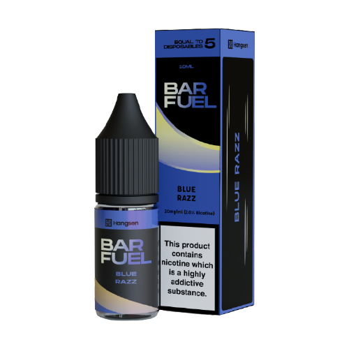 Blue Razz by Bar Fuel Hangsen Nic Salt 10ml