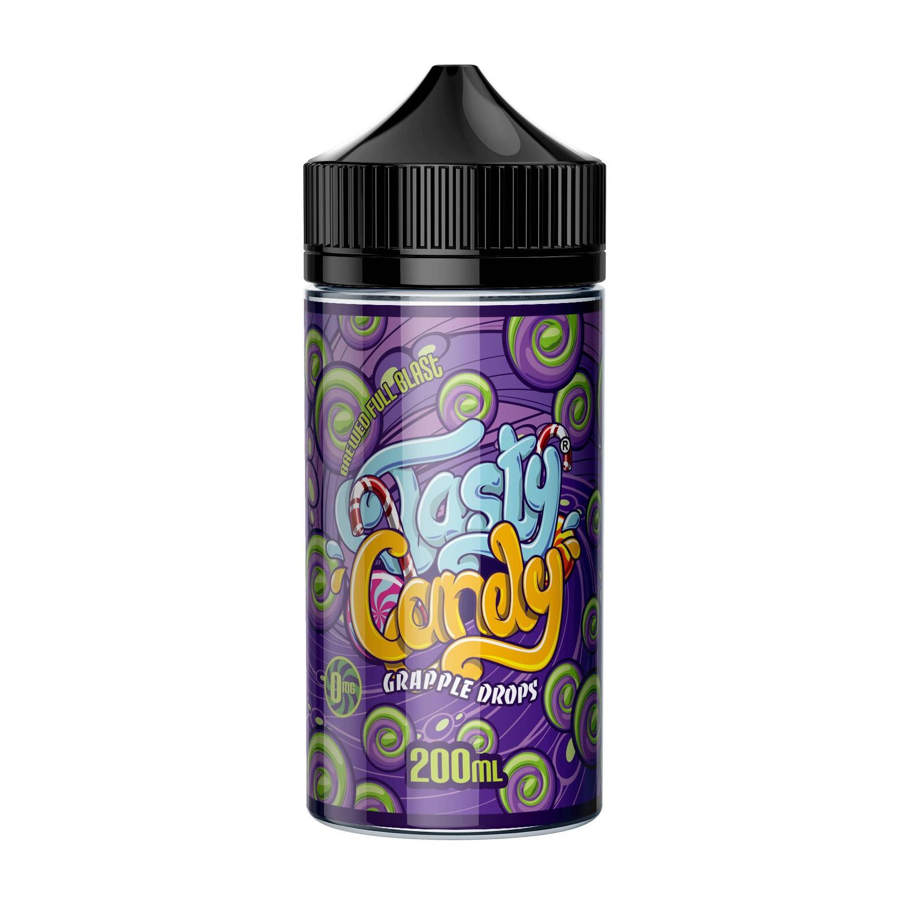 white Grapple Drops by Tasty Candy 200ml